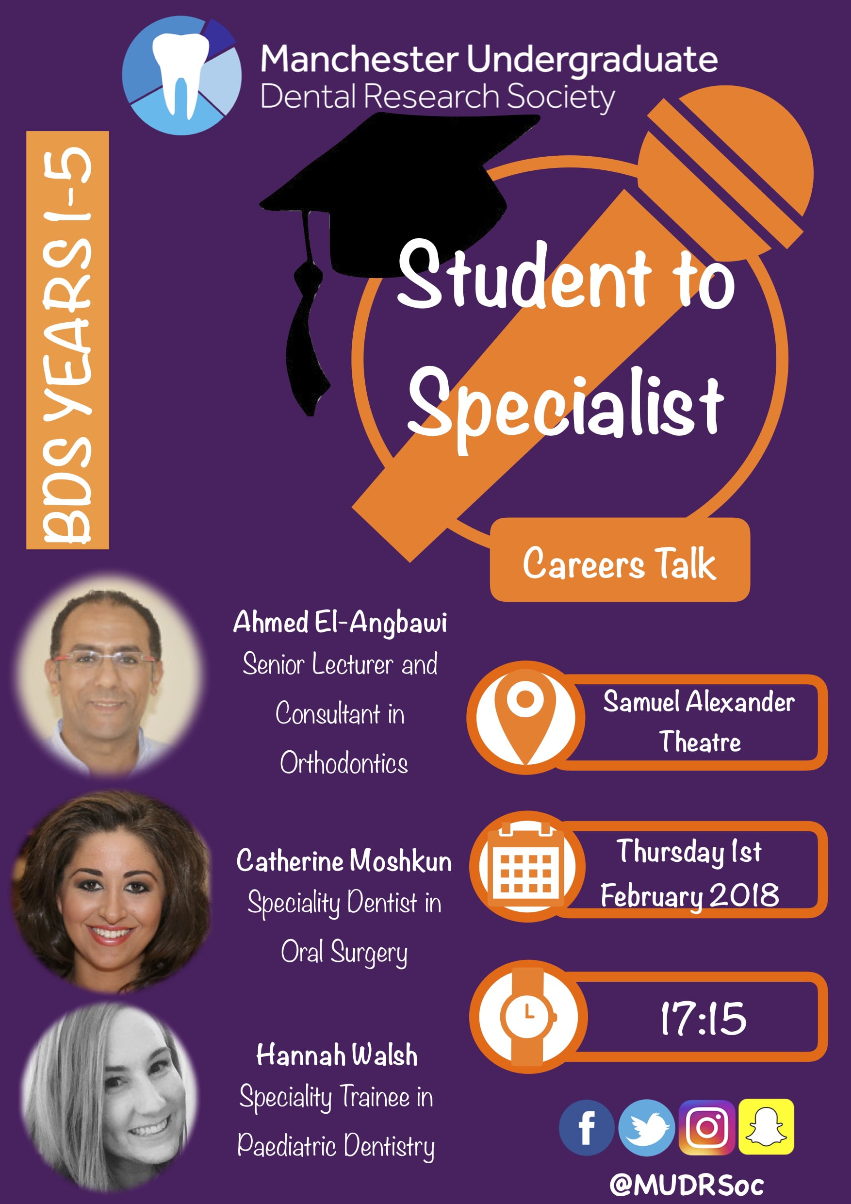 What You Missed – Student to Specialist Careers Talk – Manchester ...